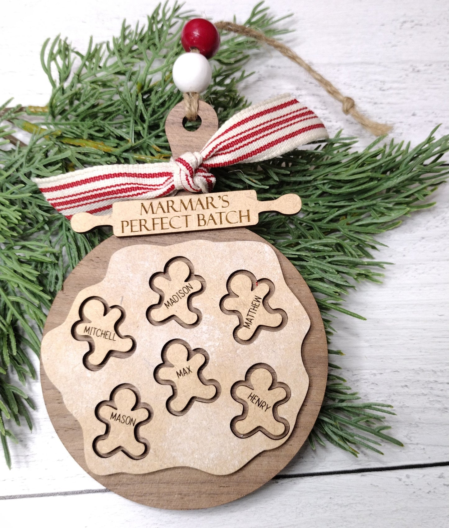 Perfect Batch Gingerbread Ornament