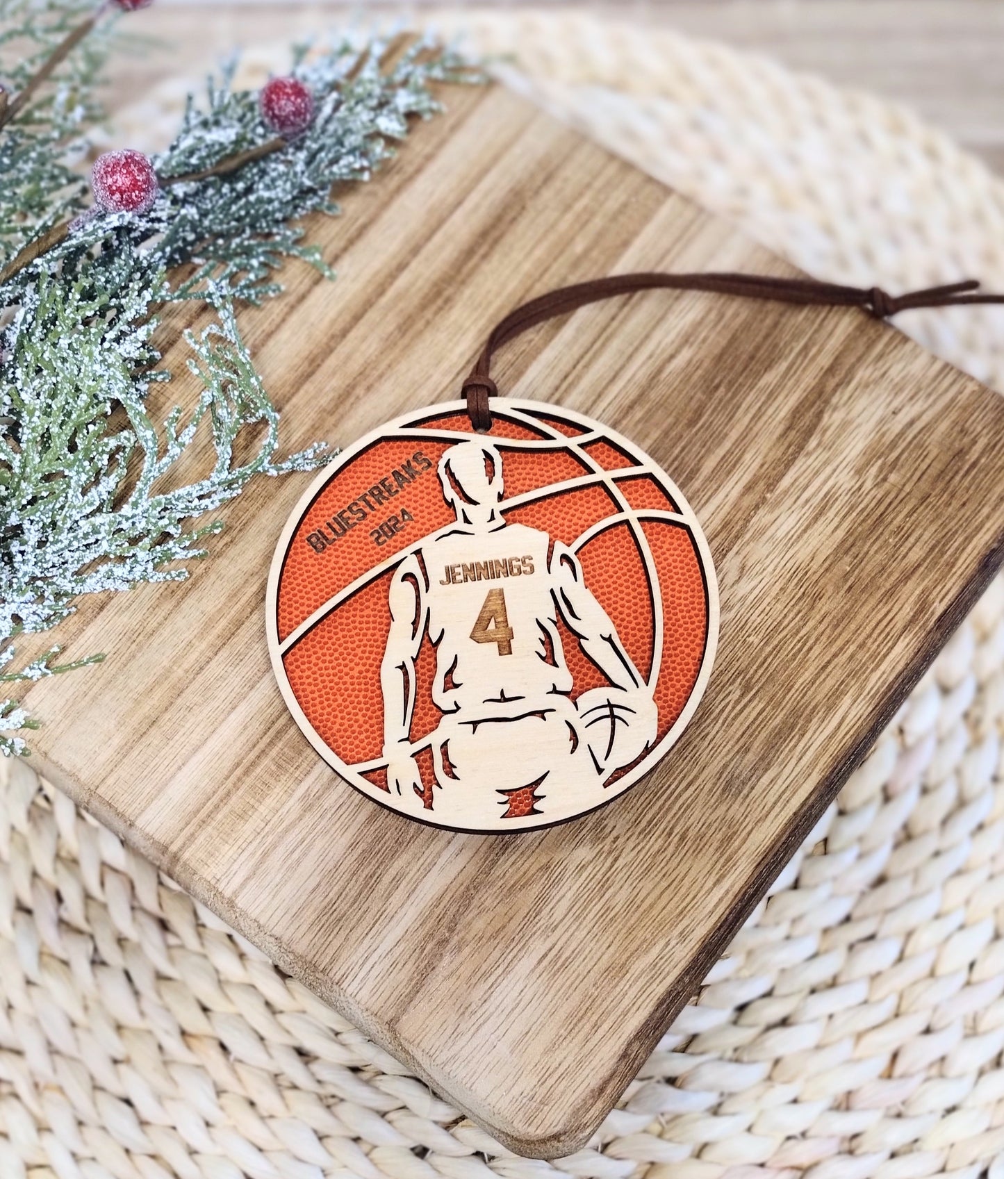 Personalized Sports Ornaments