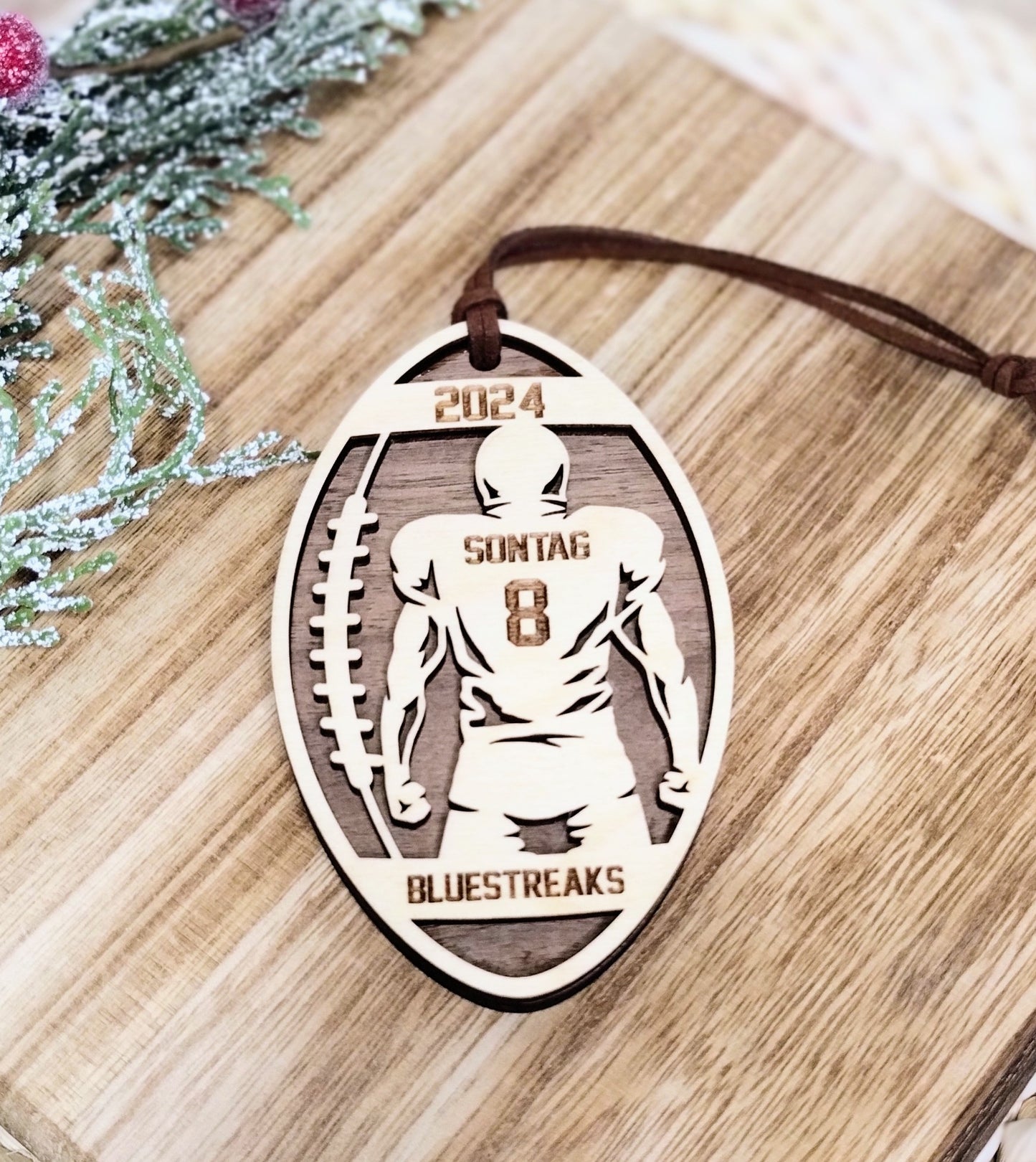 Personalized Sports Ornaments