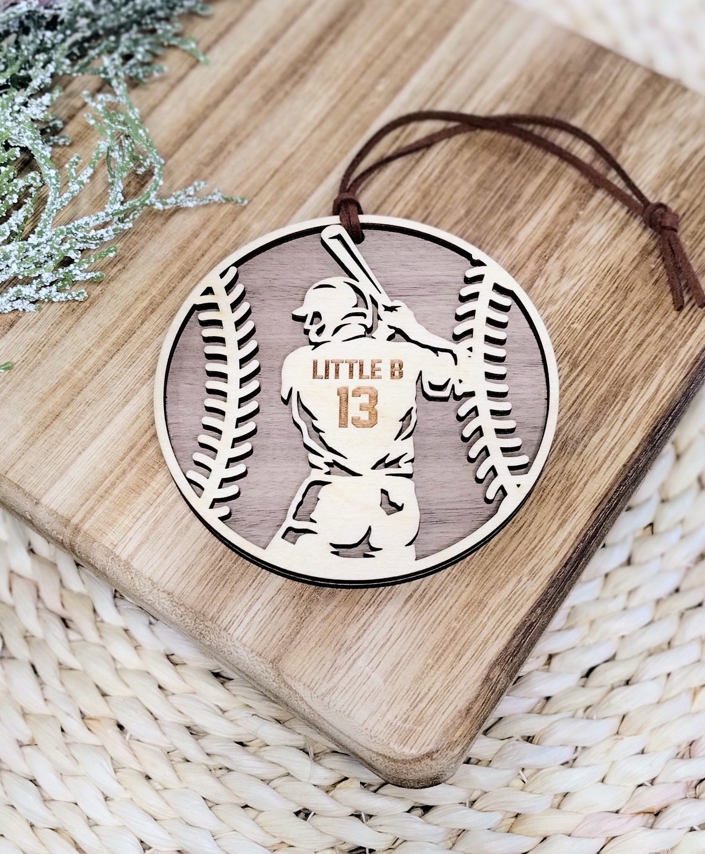 Personalized Sports Ornaments