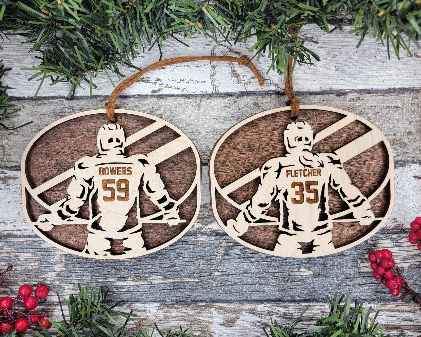 Personalized Sports Ornaments