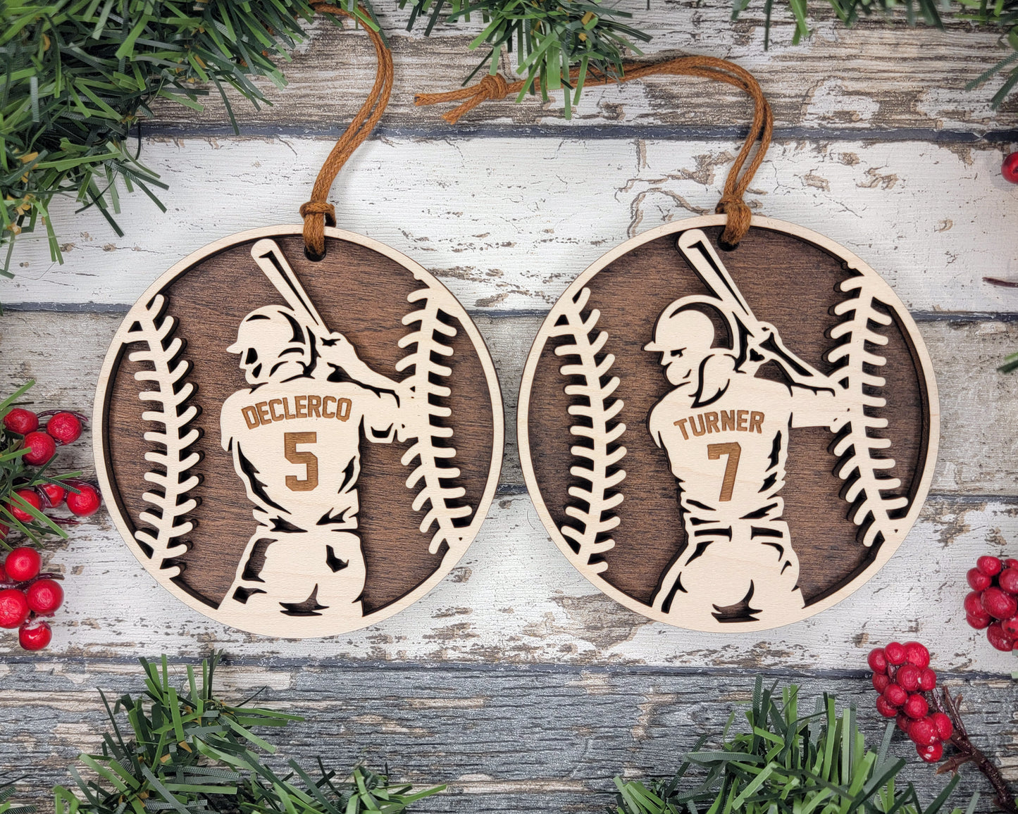 Personalized Sports Ornaments