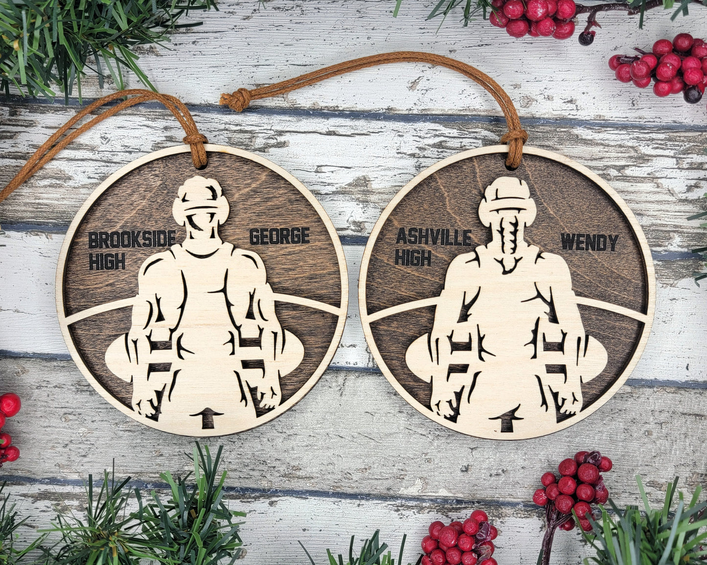 Personalized Sports Ornaments